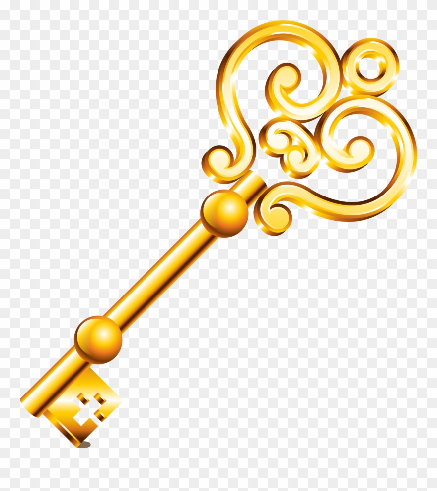 Vector Free Download Royalty Free Stock Photography - Golden Key Clipart
