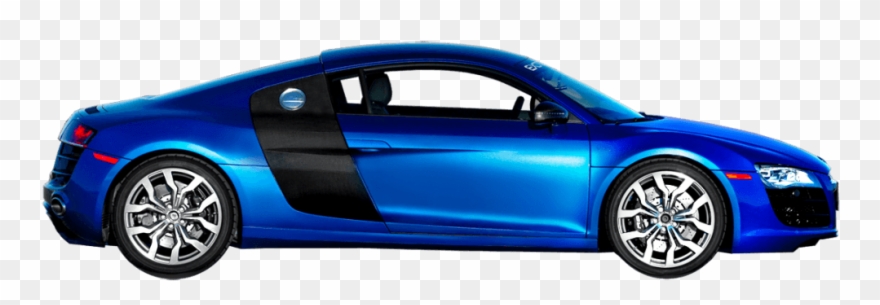 Audi Clipart Fast Car - Lamborghini De Lado Png Transparent Png