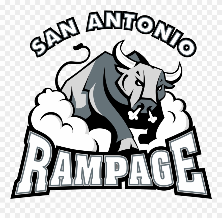 San Antonio Rampage Logo Clipart