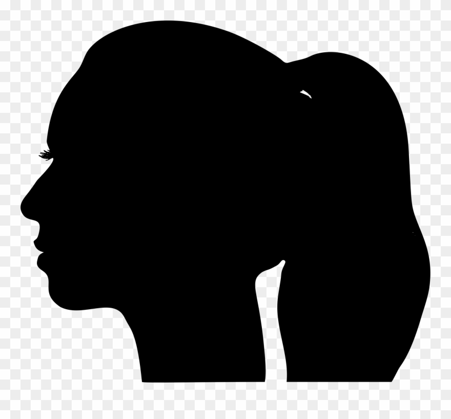 Cathay Life Insurance Accident Leistung - Female Profile Silhouette Head Clipart