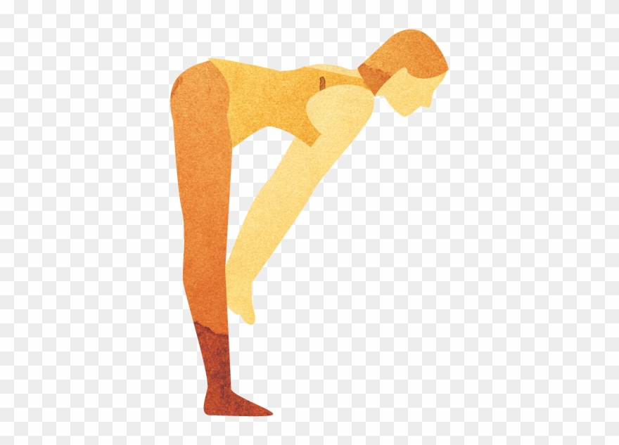 Touch Your Toes - Illustration Clipart