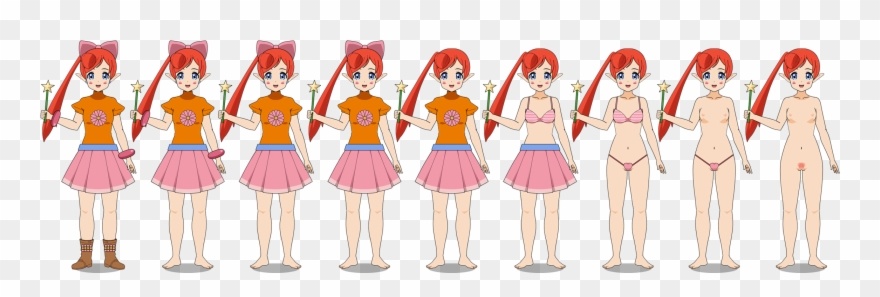 Strip & Masturbation Art And Dialogue Writers) - Link And Lip Panel De Pon Clipart