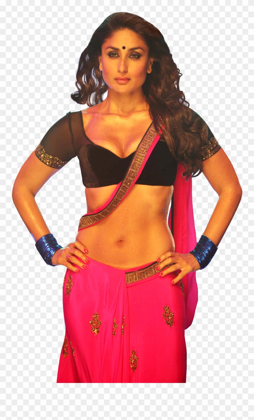 Saree Clipart Sadi - Kareena Kapoor Png Transparent Png