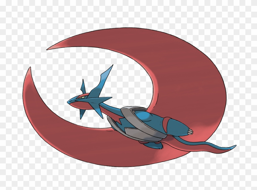 Check Out Who Else Mega Evolves In Pokémon Omega Ruby - Pokemon Mega Salamence Clipart