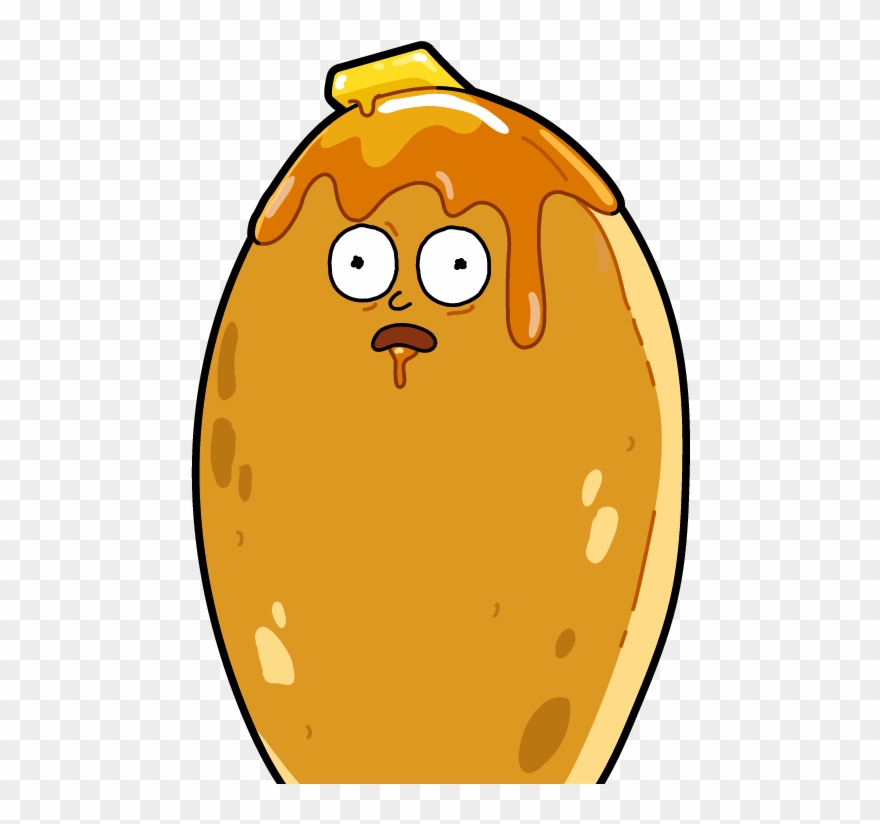 Transparent Pancakes Circle - Pancake Morty Clipart