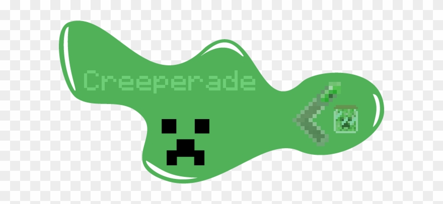 Creeperade Is A New Mod That Will Add A New Grenade - Minecraft Clipart