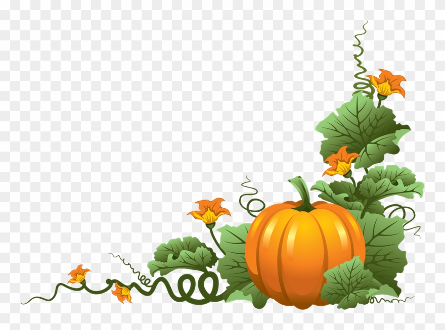 Zibi Scrap - Pumpkin Vine Clipart Png Transparent Png