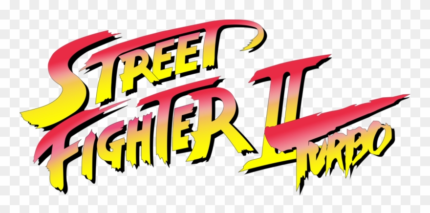 Street Fighter Clipart Snes - Street Fighter Ii Turbo Hyper Fighting Logo - Png Download