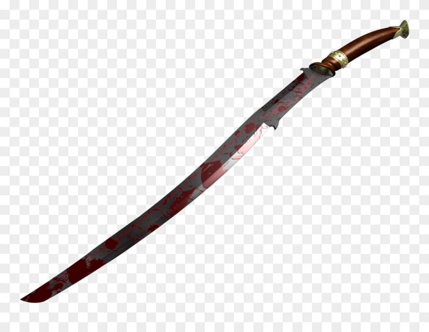 Dagger Clipart Blood Drawing - Berkley Cherrywood Baitcasting Rod - Png Download