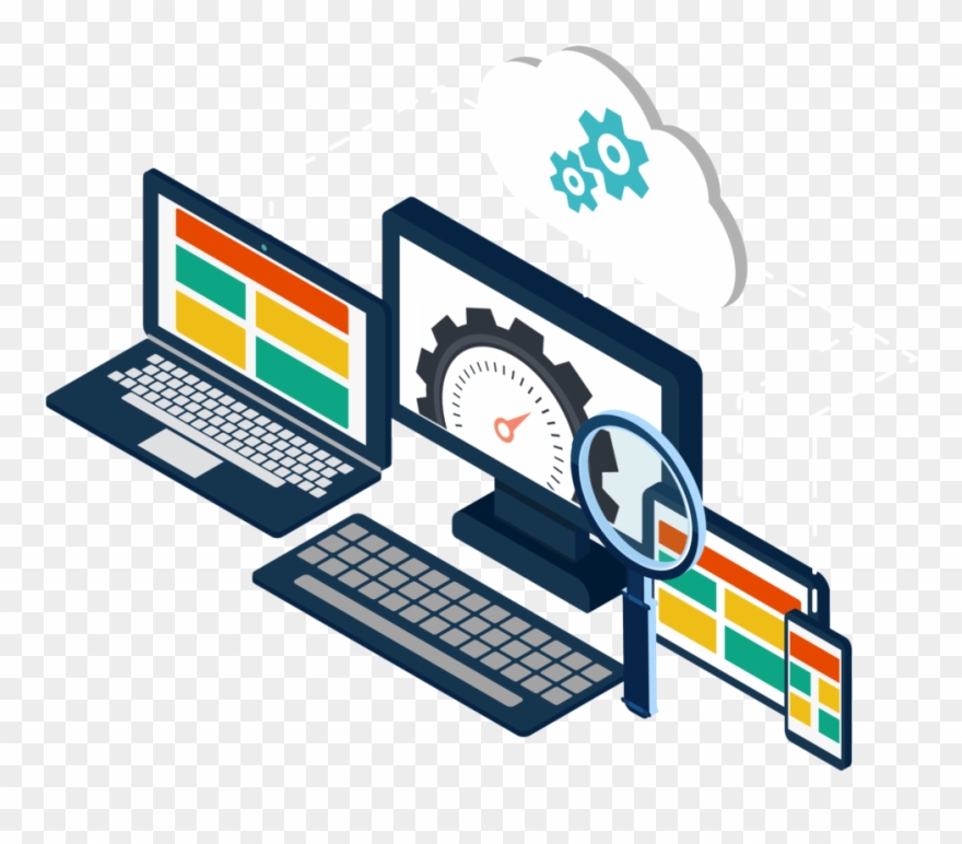 Office Management Clipart Performance Monitoring - Png Download