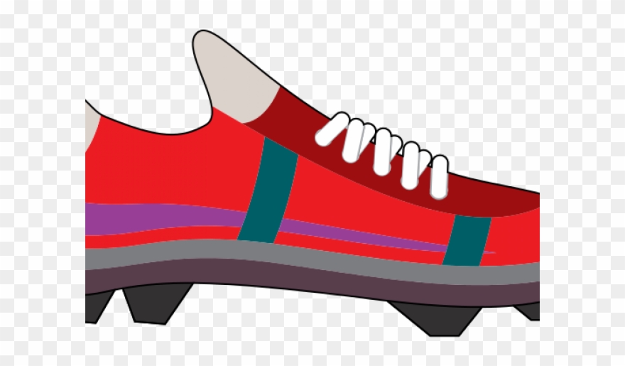 Gym Shoes Clipart Sneaker - Clipart Football Shoes - Png Download