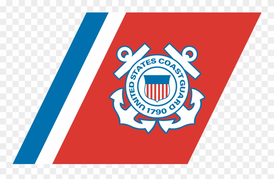 Loewy-designed Coast Guard "racing Stripe - Us Coast Guard Clipart