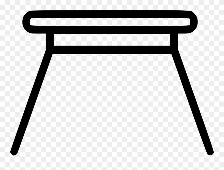 Table Sideview Small Furniture Home Svg Png Icon Free - Table Png Side View Clipart