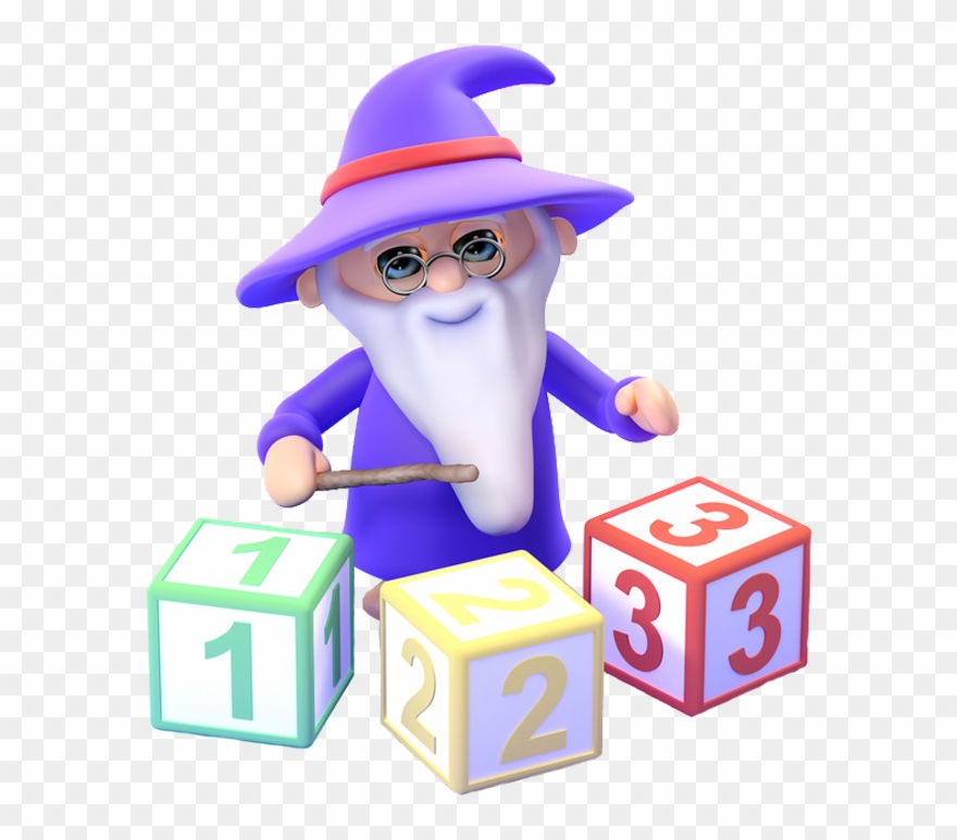 Wizard Clipart Maths Vector Black And White Download - Maths Wizard Clipart - Png Download