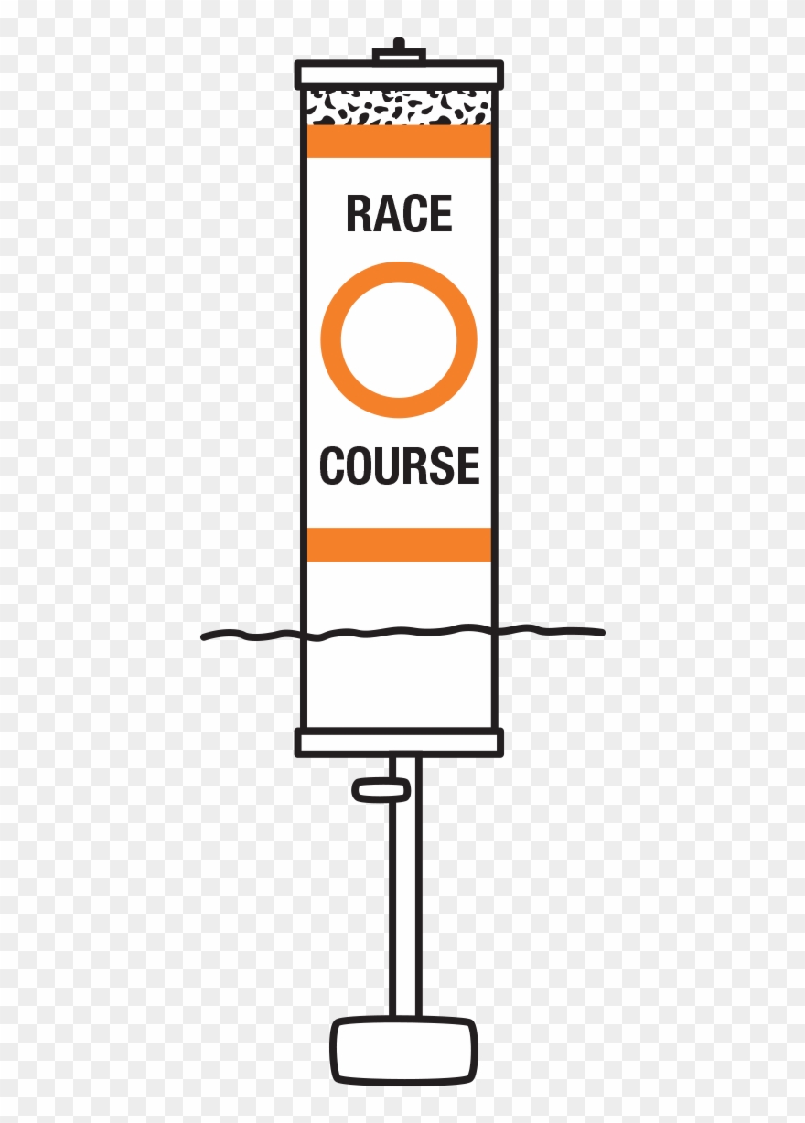 Striped Channel Markers - Signage Clipart