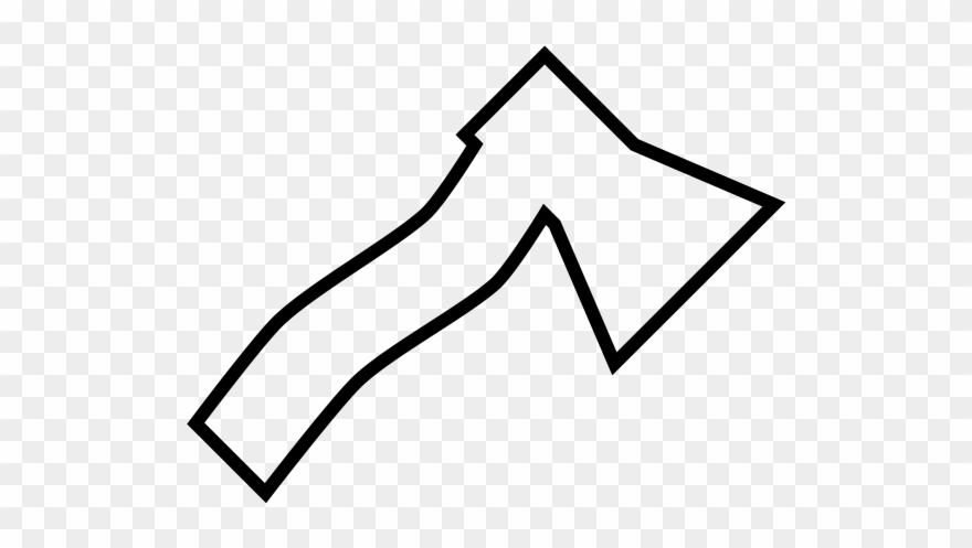 Axe Rubber Stamp - Rubber Stamping Clipart