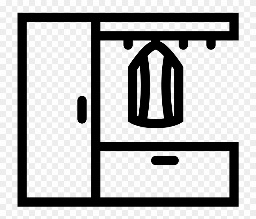 Closets & Garages - Closet Icon Png Clipart
