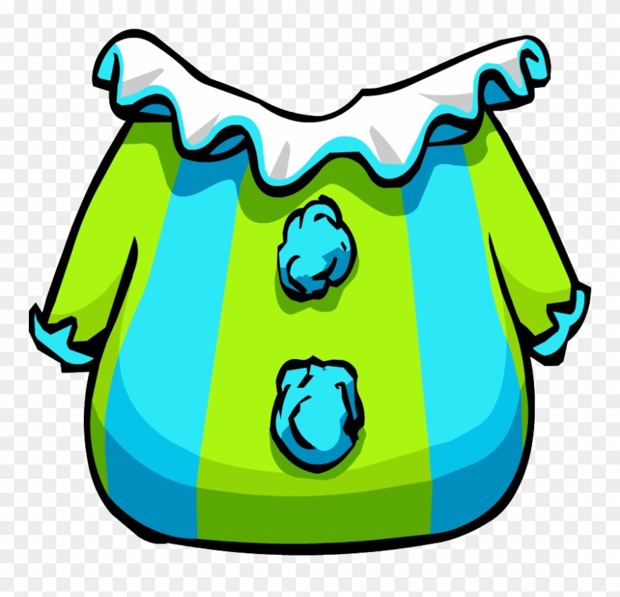 Costume Clipart Clown - Club Penguin Clown Outfit - Png Download
