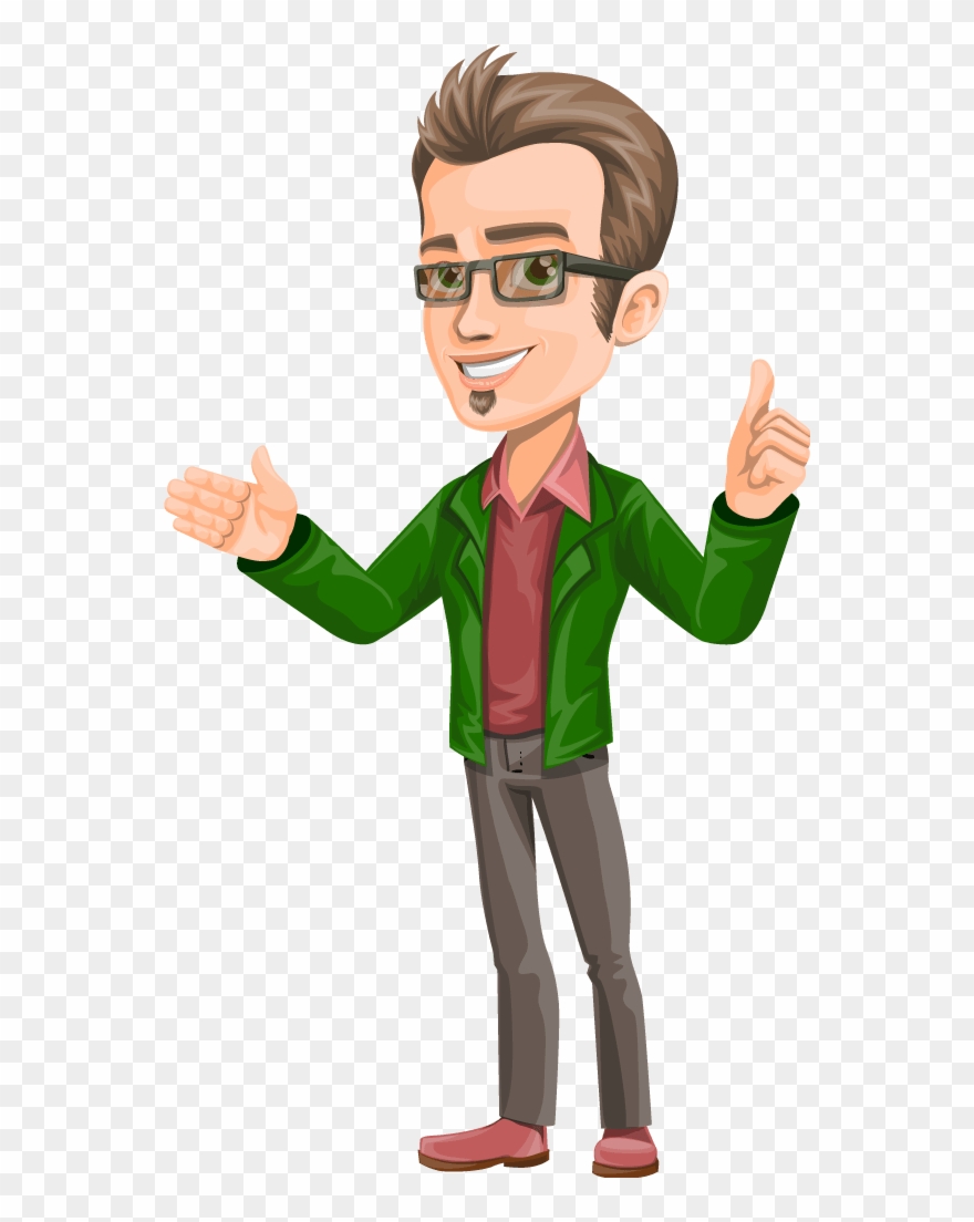 1 Book 2 Thumbs Up - Thumbs Up Character Png Clipart