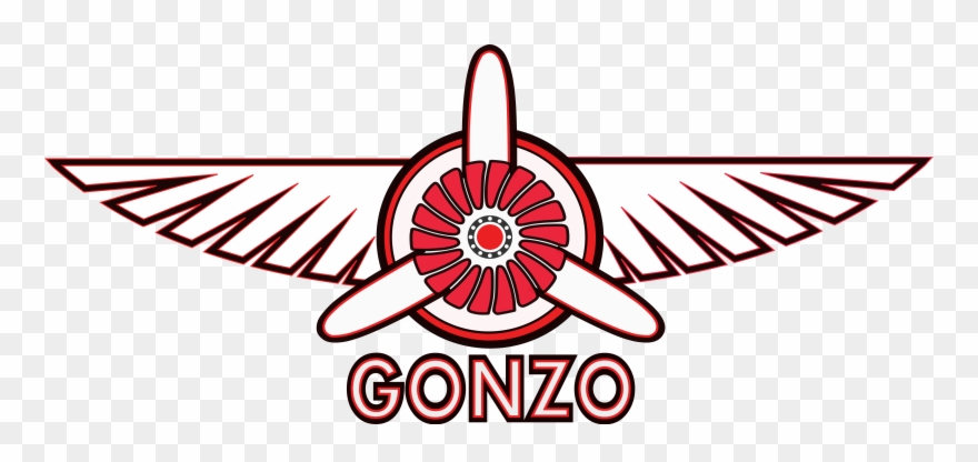 Gonzo Hobbies - Motorcycle Valley Logo Clipart