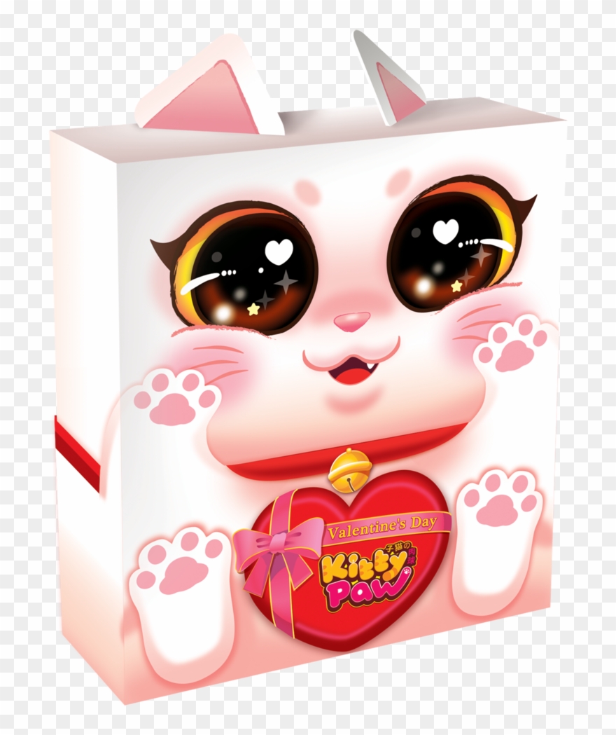 Kitty Paw Valentines Day Edition - Kitty Paw Valentine's Day Clipart