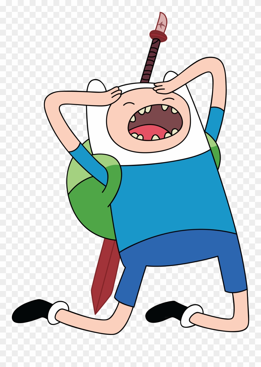 Finn The Human Clipart - Adventure Time Finn Transparent - Png Download
