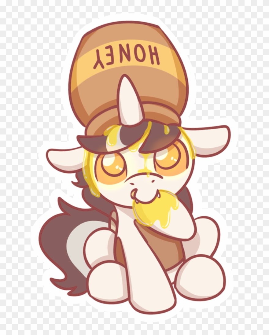 Sugar Morning, Chibi, Cute, Cute Little Fangs, Eating, - Cartoon Clipart