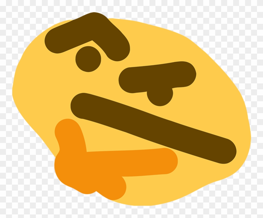 1 Reply 0 Retweets 3 Likes - Thonking Emoji Clipart
