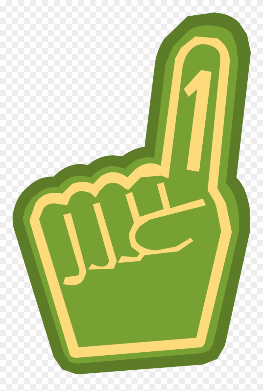 Single Clipart Number 1 Finger - Number 1 Finger Png Transparent Png