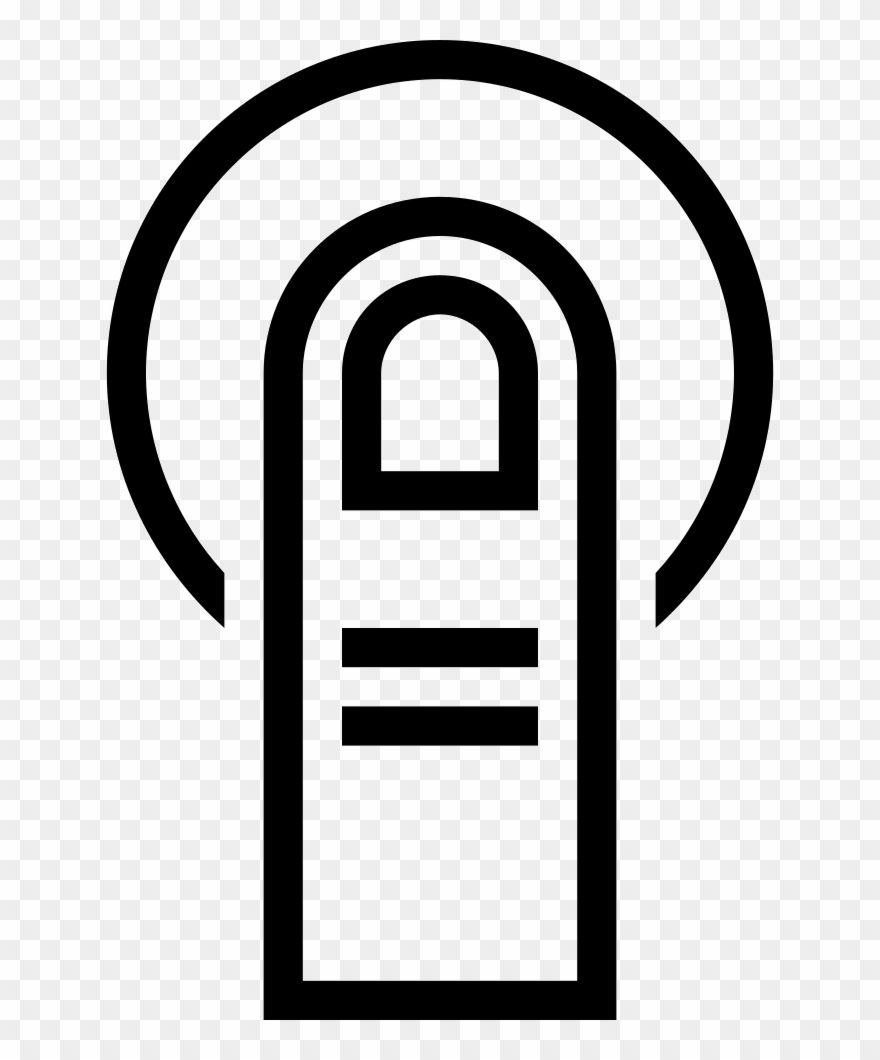 Fingers Clipart Finger Tap - Simbolo Presionar - Png Download