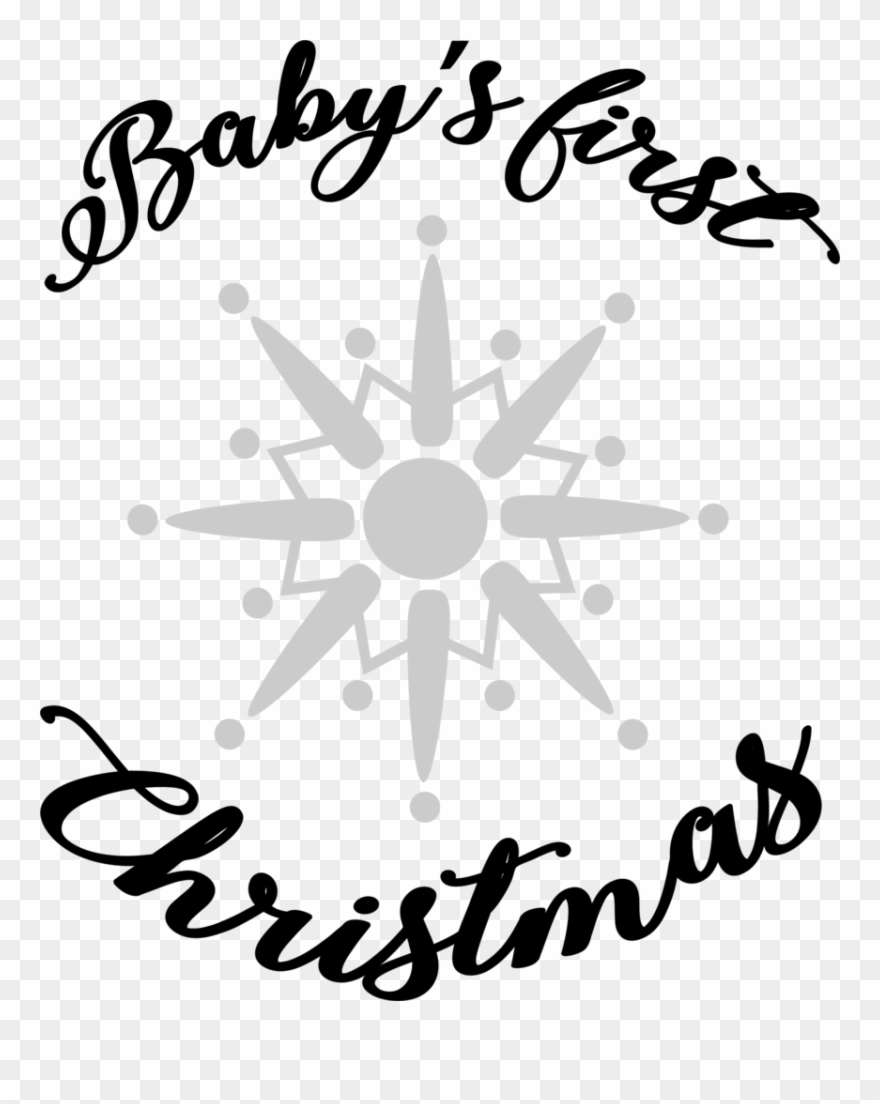 Baby's First Christmas - Witchcraft And Wizardry Hanging Sign Believe In Magic Clipart