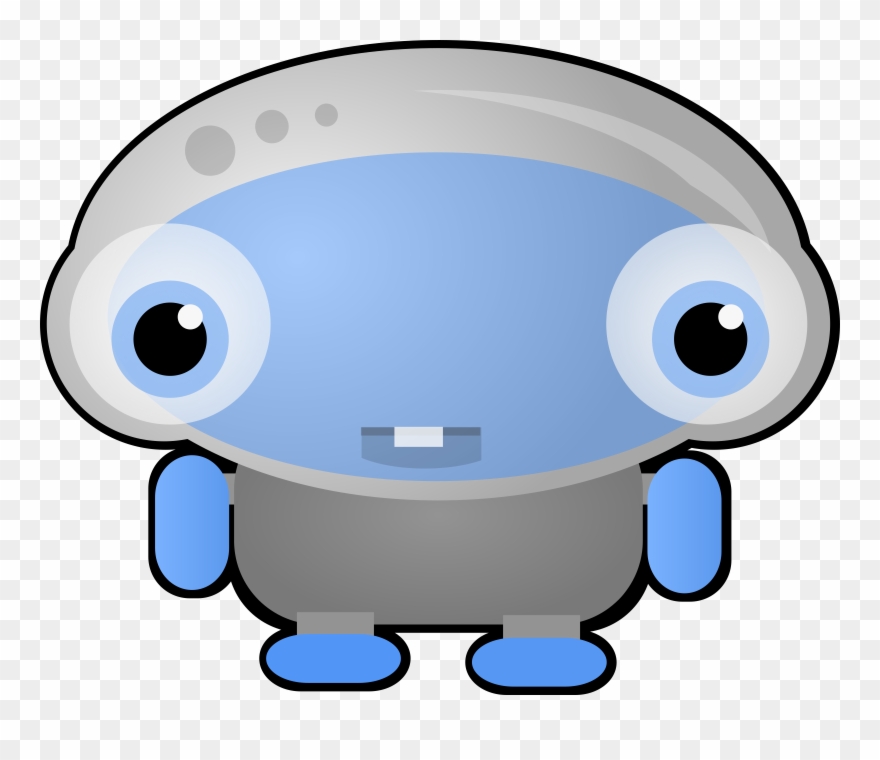 Big Image - Set 2 Ufo Hunter Alien 3" Sew E Clipart