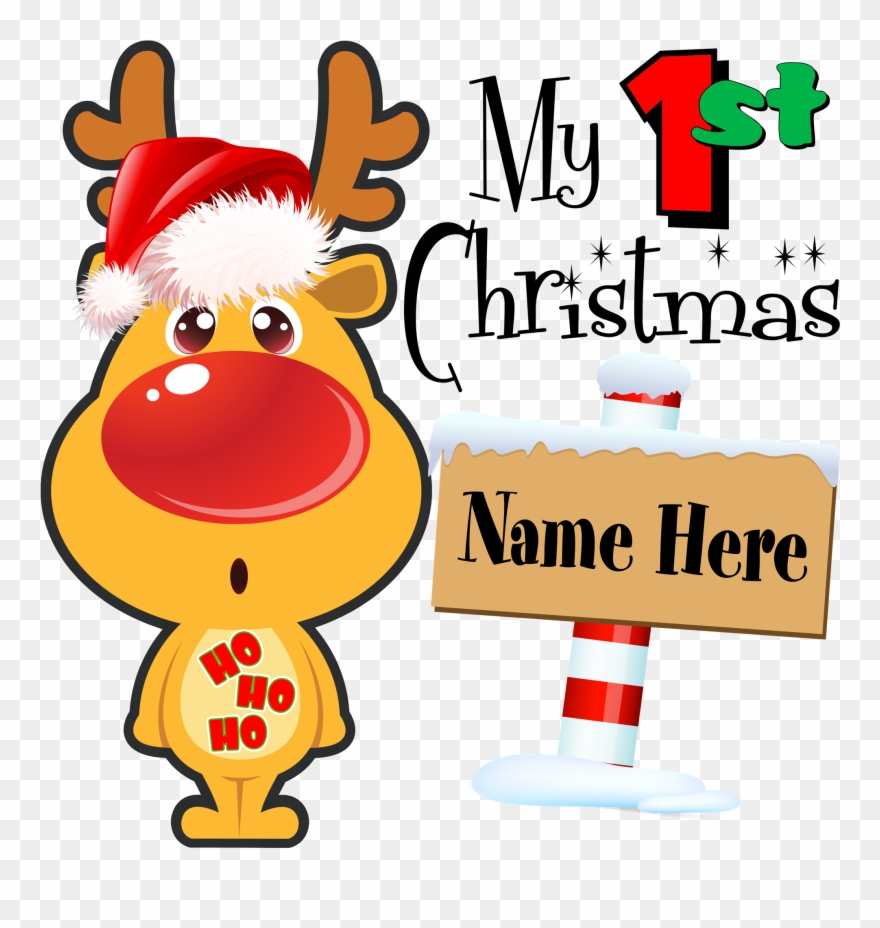 Download My First Christmas Celebrate Baby's 1st Christmas With - Santa ...