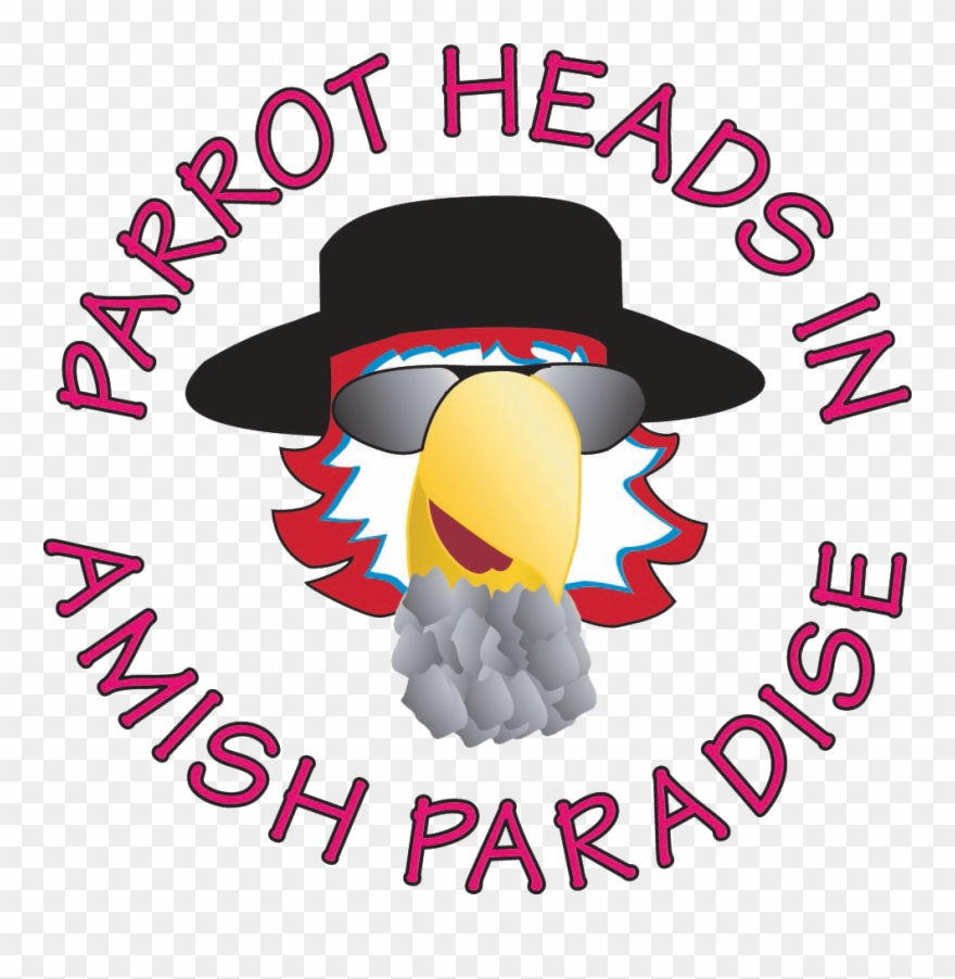 Parrotheads In Amish Paradise - Cartoon Clipart