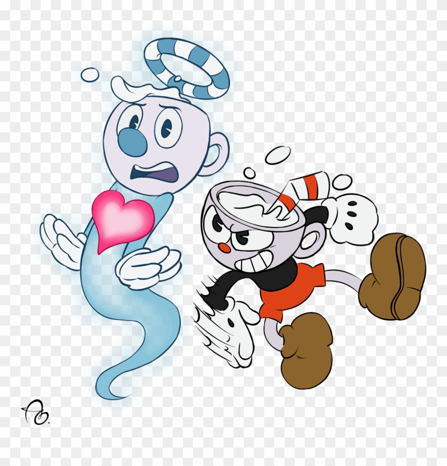 Bendy And The Ink Machine Cartoon Mammal Vertebrate - Cuphead Drawing Clipart