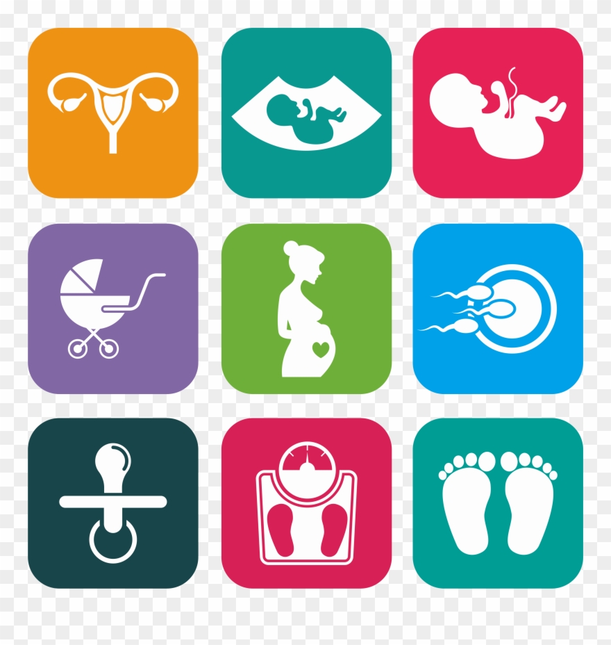 Nursing Icon Care Pregnant - Pregnant Woman Icon Png Clipart