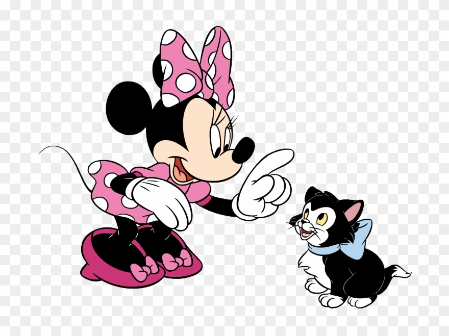 Minnie & Figaro - Minnie Clipart