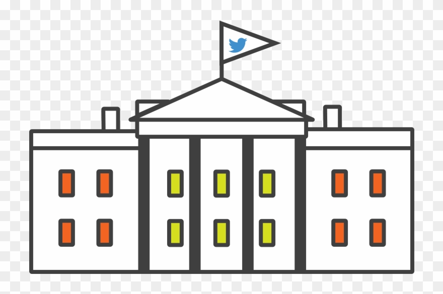 I Believe The Benefits Of Twitter Far Outweigh The - White House Clipart