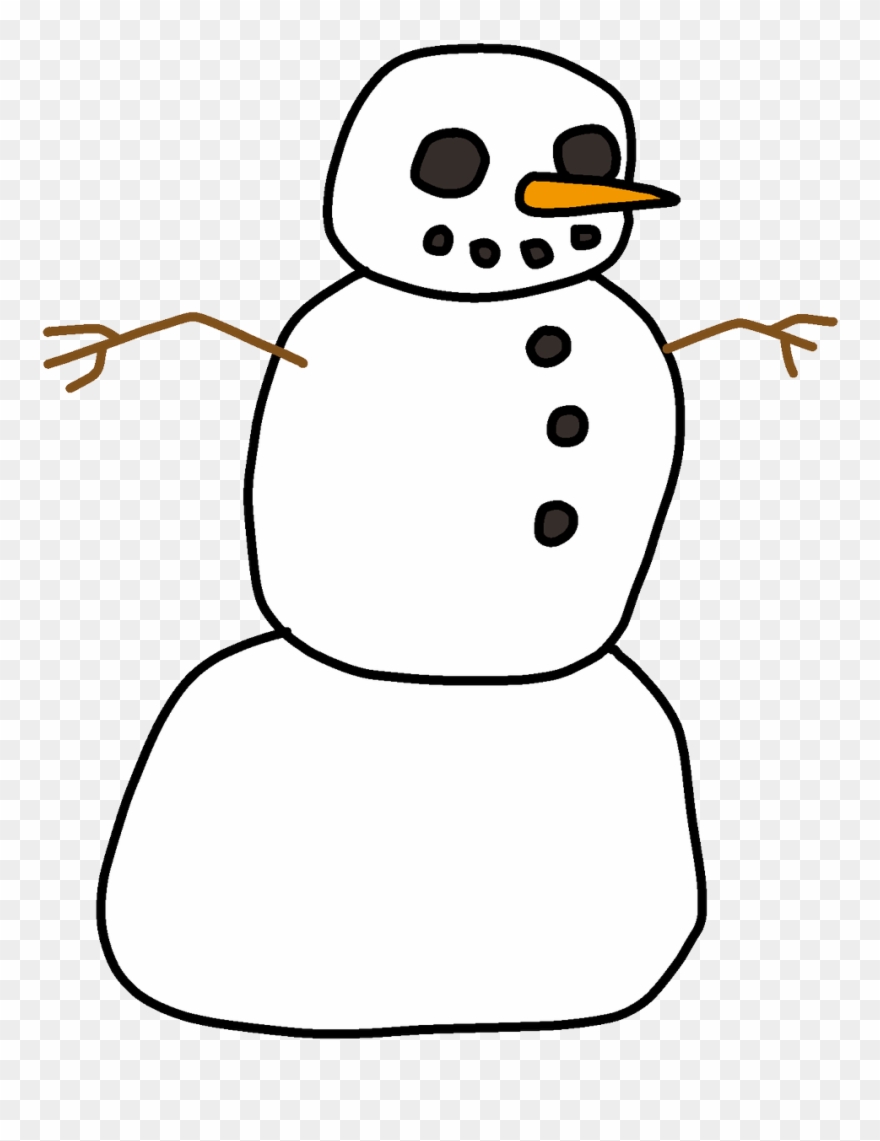 Don't Forget To Share Your Creation With Us - Snowman Clipart