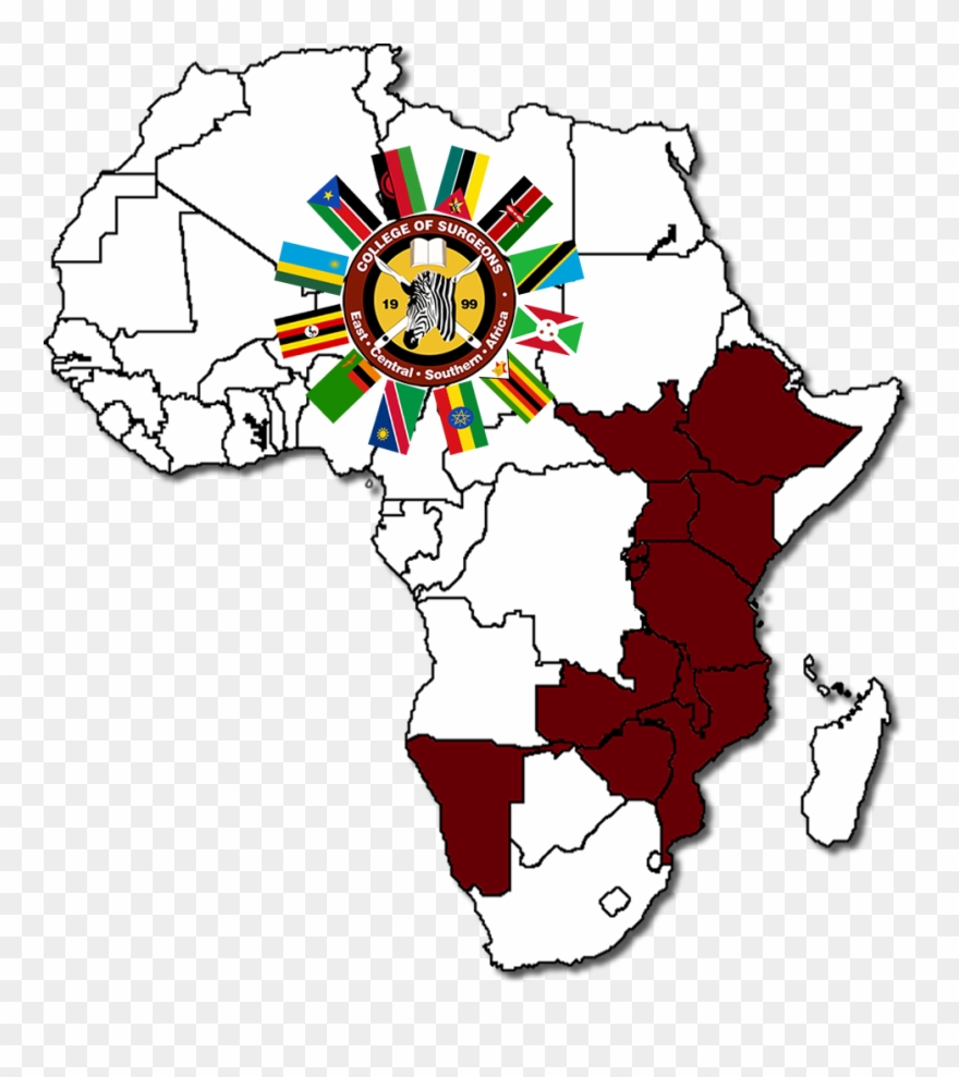 Cotton In Africa Map Clipart