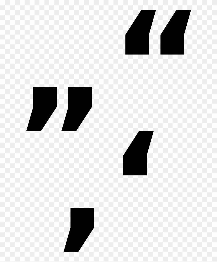 Icelandic Quotation Marks - Quotation Mark Clipart