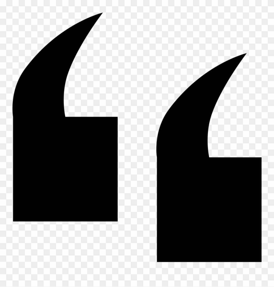 In Quotation Marks Comments - Quotation Mark Clipart