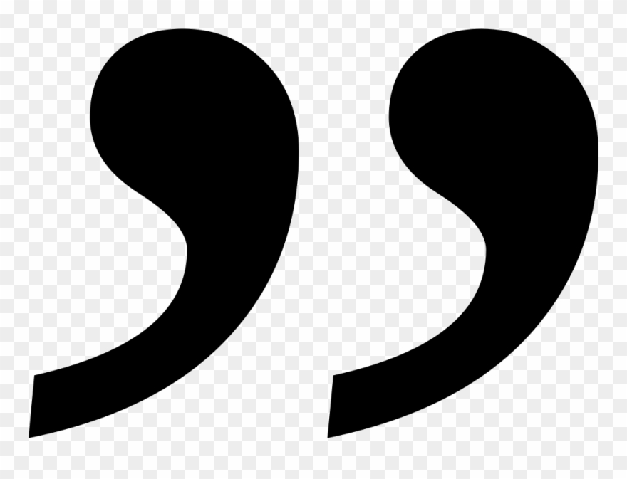 Png File - Quotation Mark Clipart