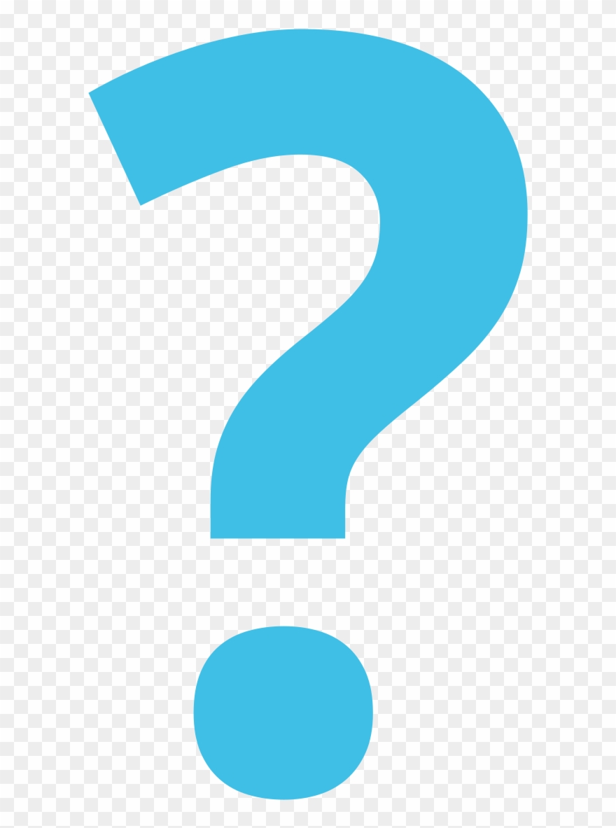 - Wiktionary - Blue Question Mark Emoji Clipart