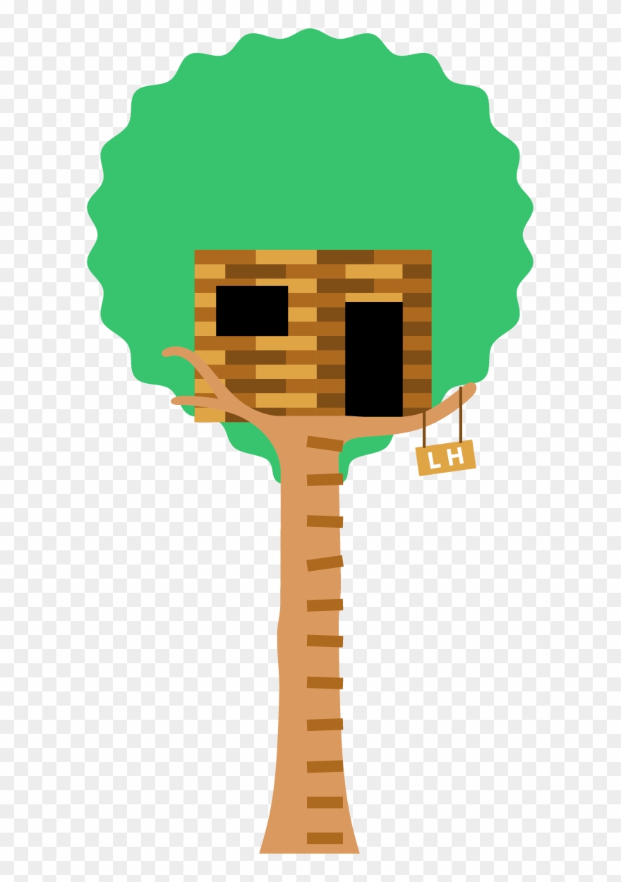 Little Heroes Treehouse Illustration - Illustration Clipart