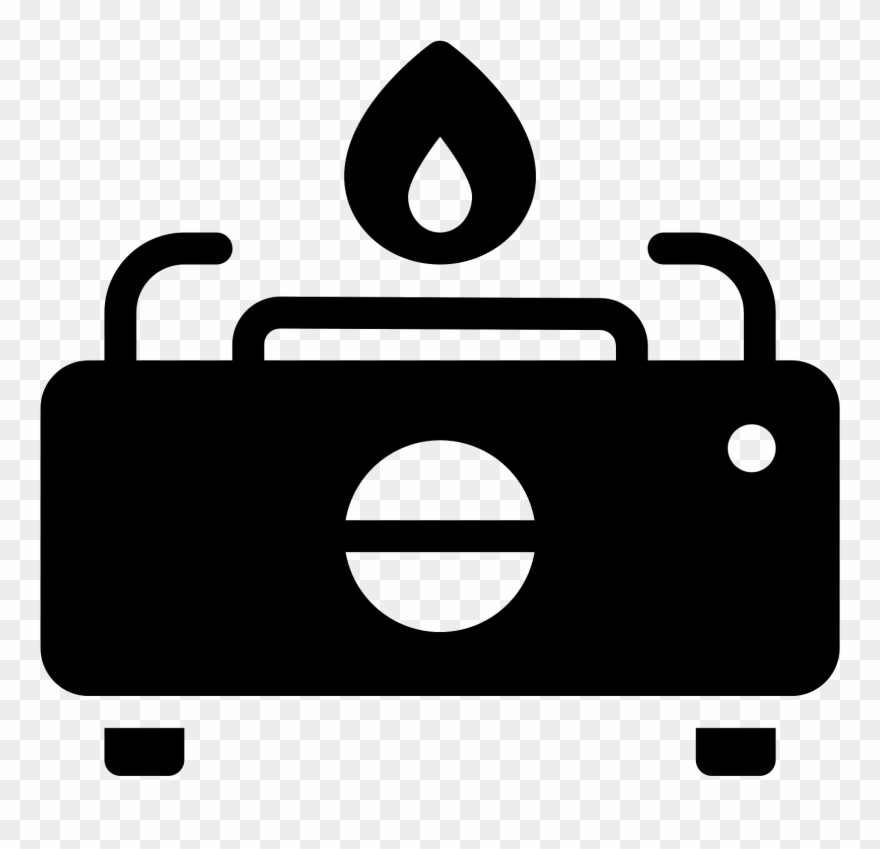 Gas Stove Filled Icon - Gas Stove Clipart