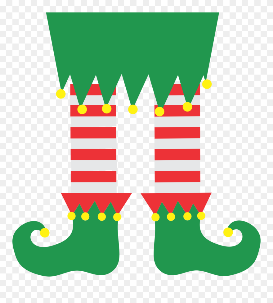 Elf Skirt - Elf Leg Clipart - Png Download