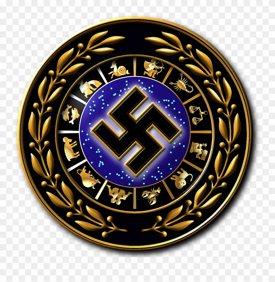 National Socialism And The - Aquarius Zodiac Birthday Coin Pendant Clipart