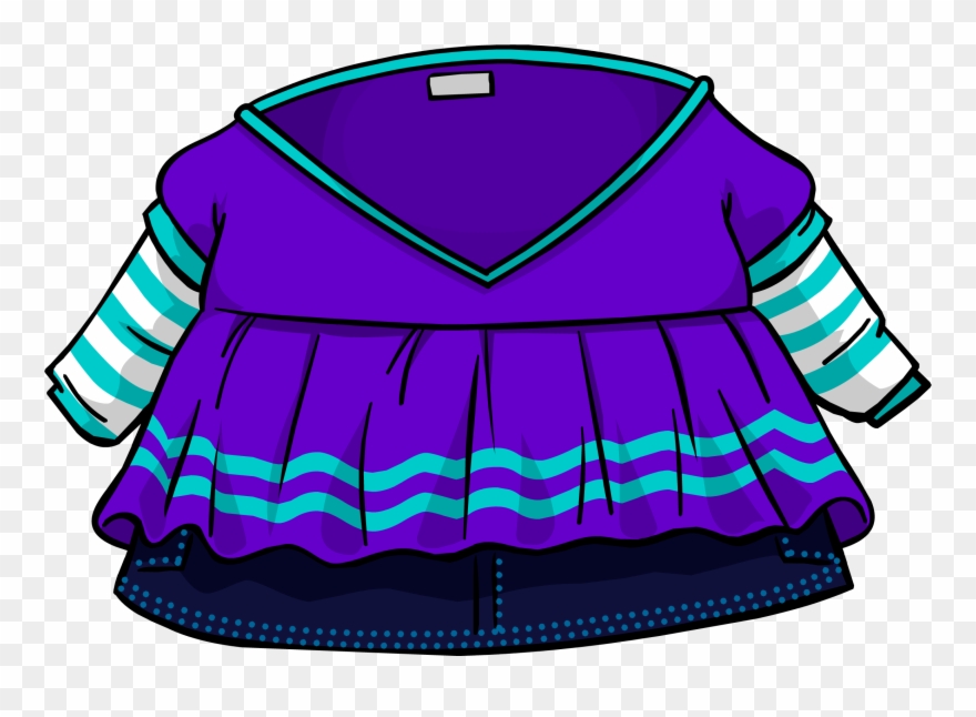 Purple Shirt N' Skirt - Portable Network Graphics Clipart