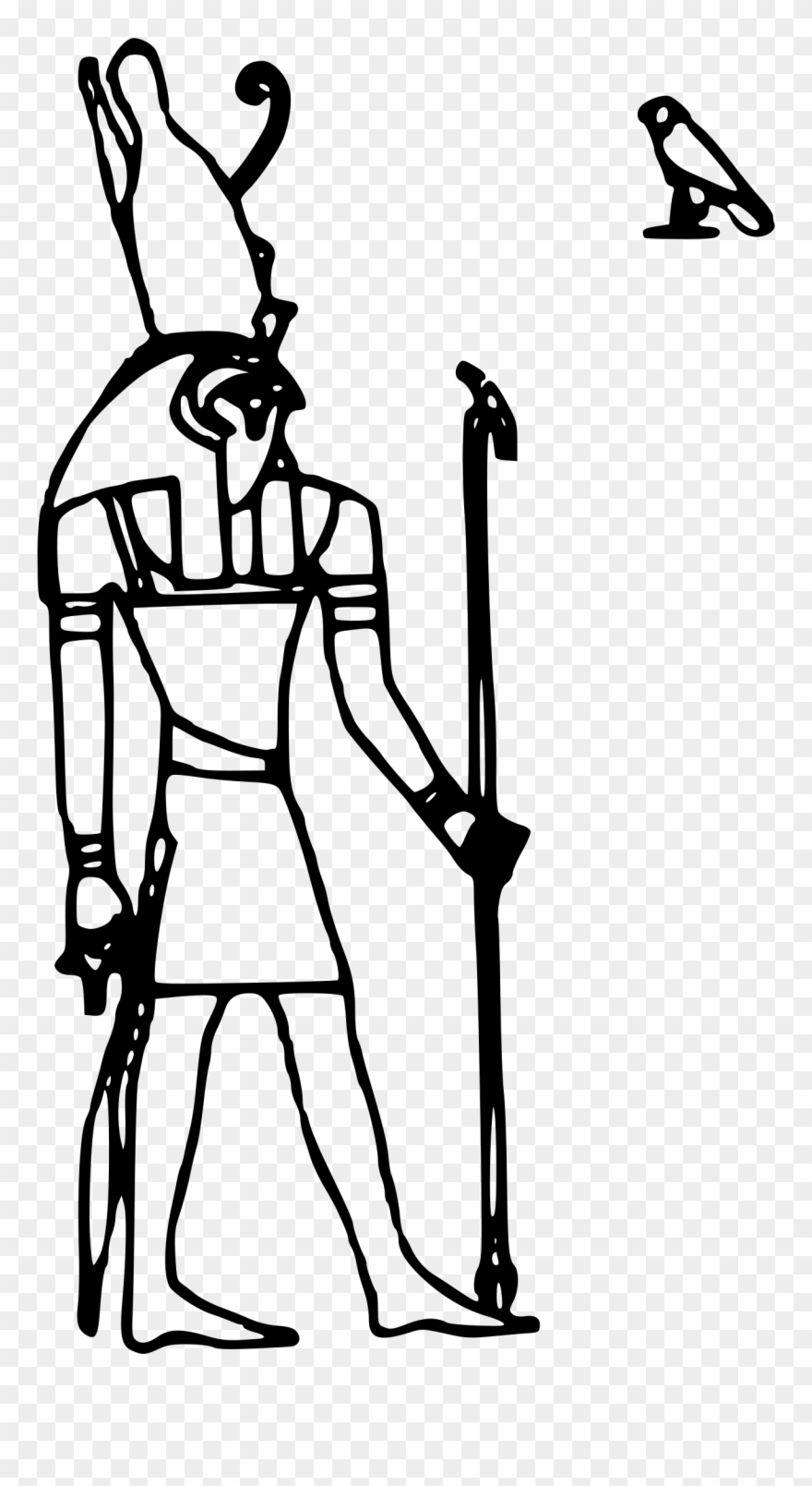Egyptian Clipart Egyptian God - Horus Clipart - Png Download